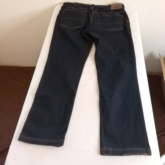 SOLD Duluth Trading NWOT Men's Indigo Ballroom Double Flex Slim Fit Jeans 36x32 - Picture 5 of 14